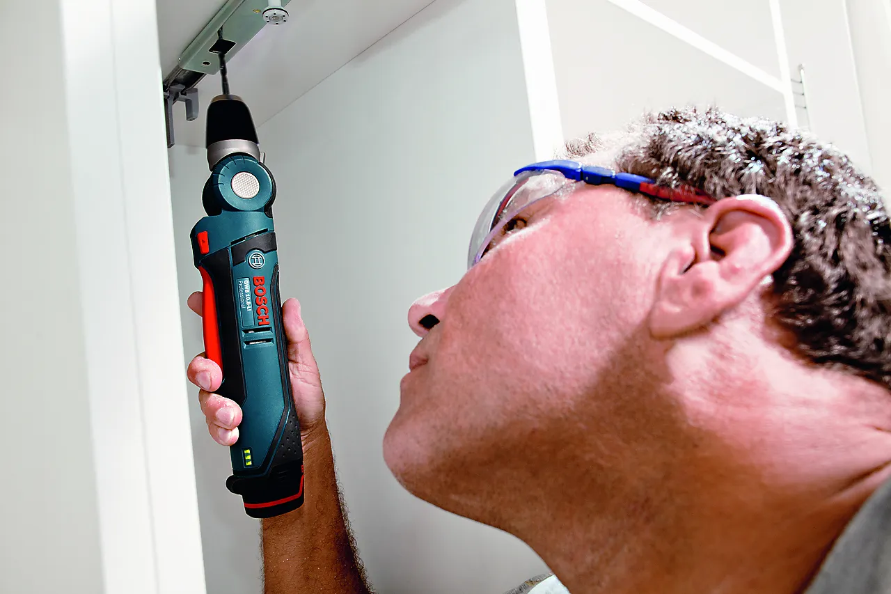 Vinkelbormaskin gwb12v-li solo leveres uten batteri og lader null - null - 2 - Miniatyr