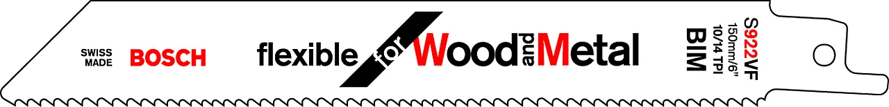 Bajonettsagblad tre metall S922VF 25 stk Bajonettsagblad tre metall S922VF 25 stk