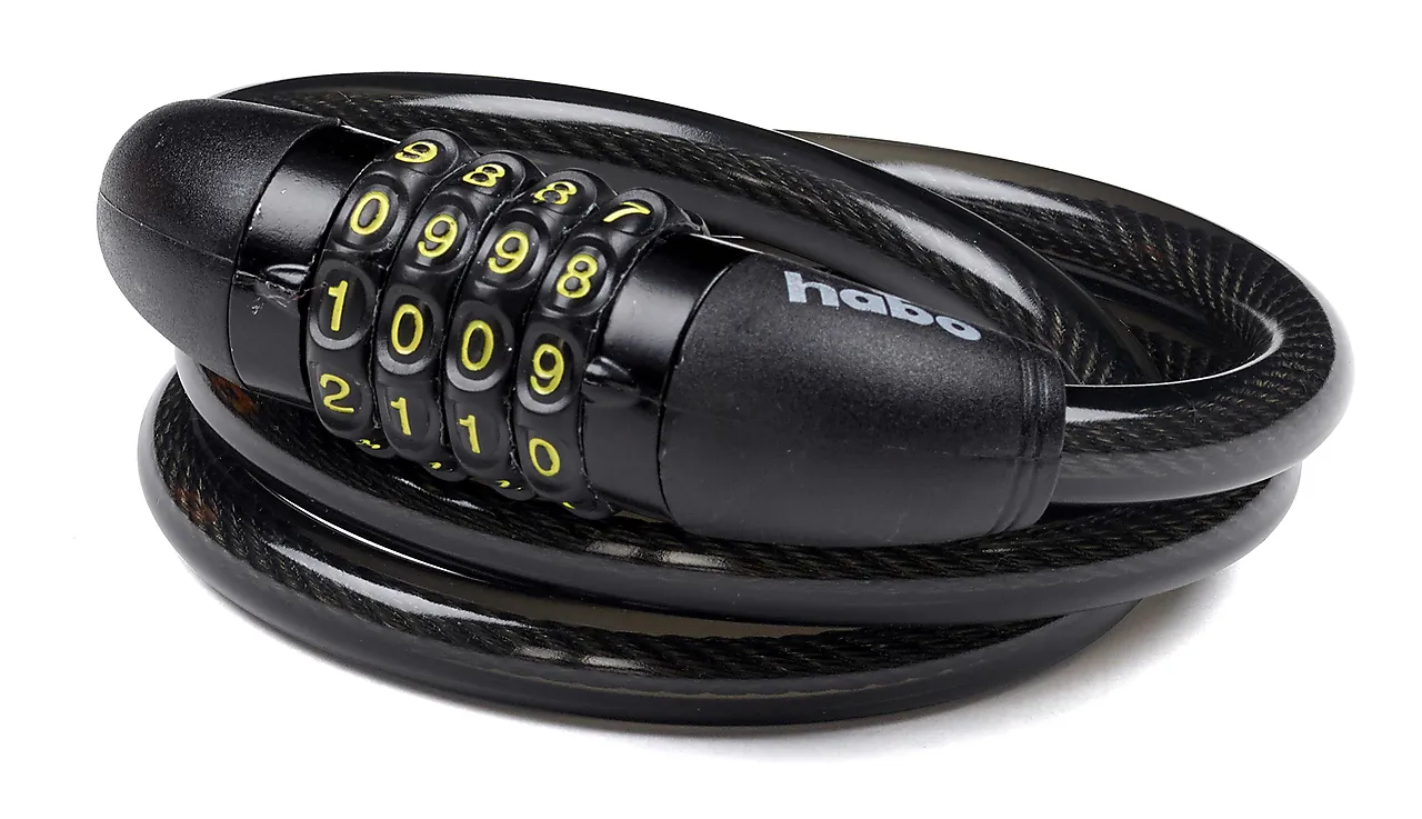 Habo sykkellås 803-13 m/ kode