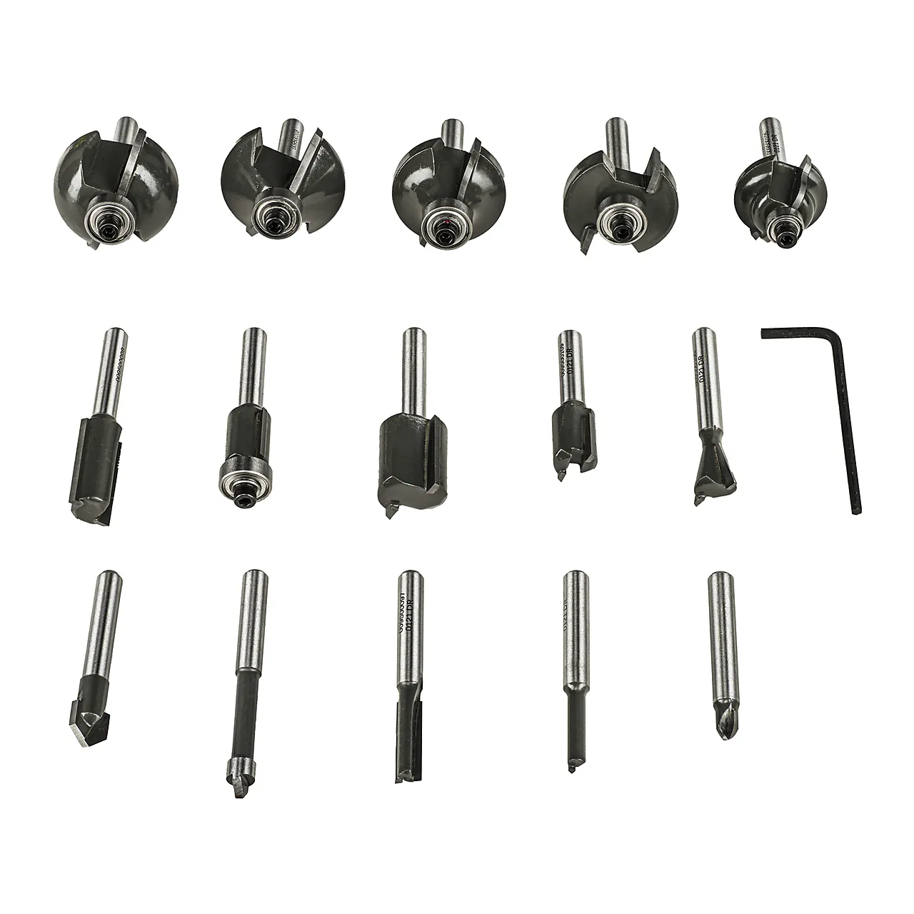 Fresestål sett RAKRBS15 15 deler null - null - 2 - Miniatyr