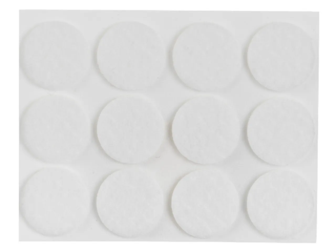 Gulvbeskyttelse filt 20 mm hvit