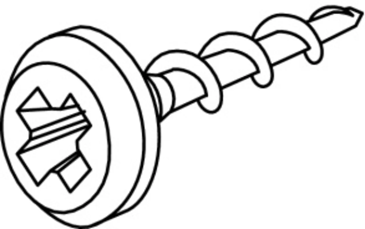 Montasjeskrue MWT4021 str 4,2x22 mm