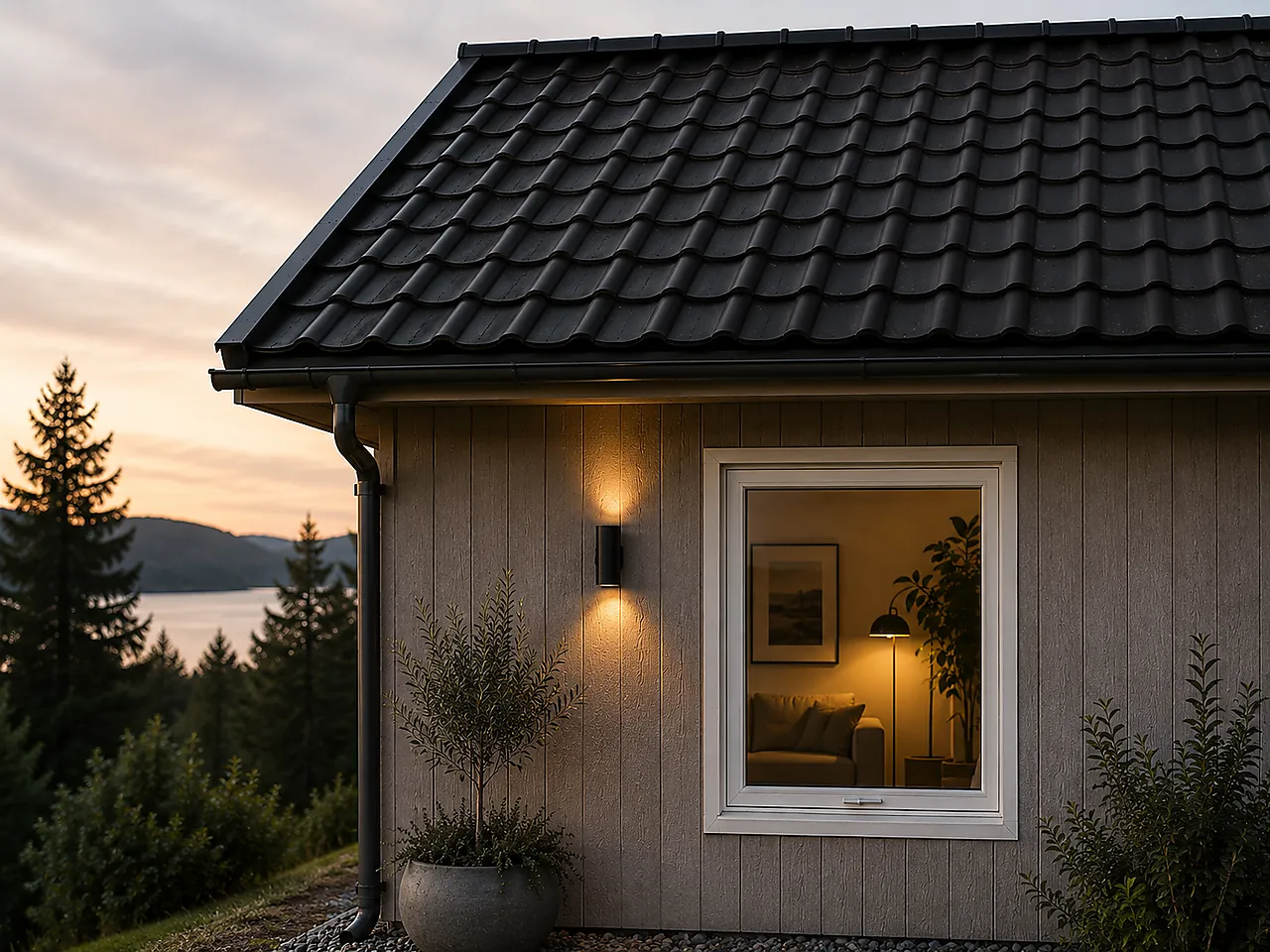 Takplate royal stål 06 hc pl01 1300mm hard coat stål 3-stein pl01 svart null - null - 2 - Miniatyr
