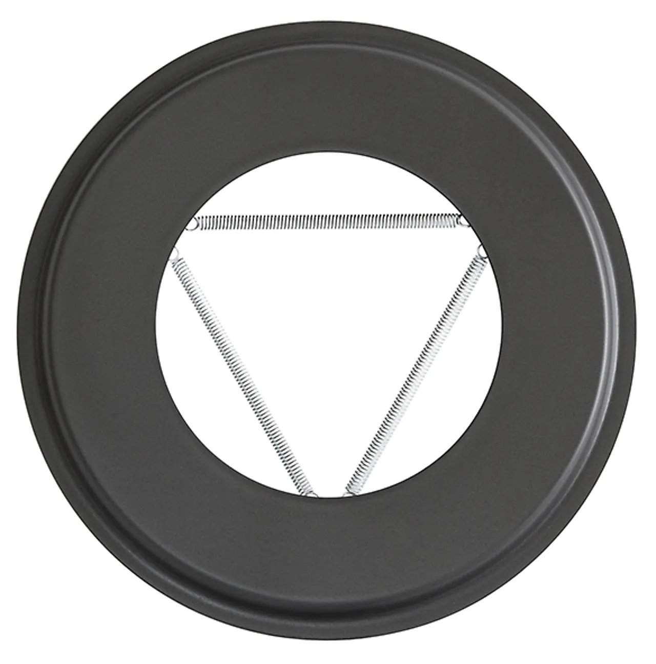 Pyntering Ø 125 mm sort matt emalje Pyntering Ø 125 mm sort matt emalje