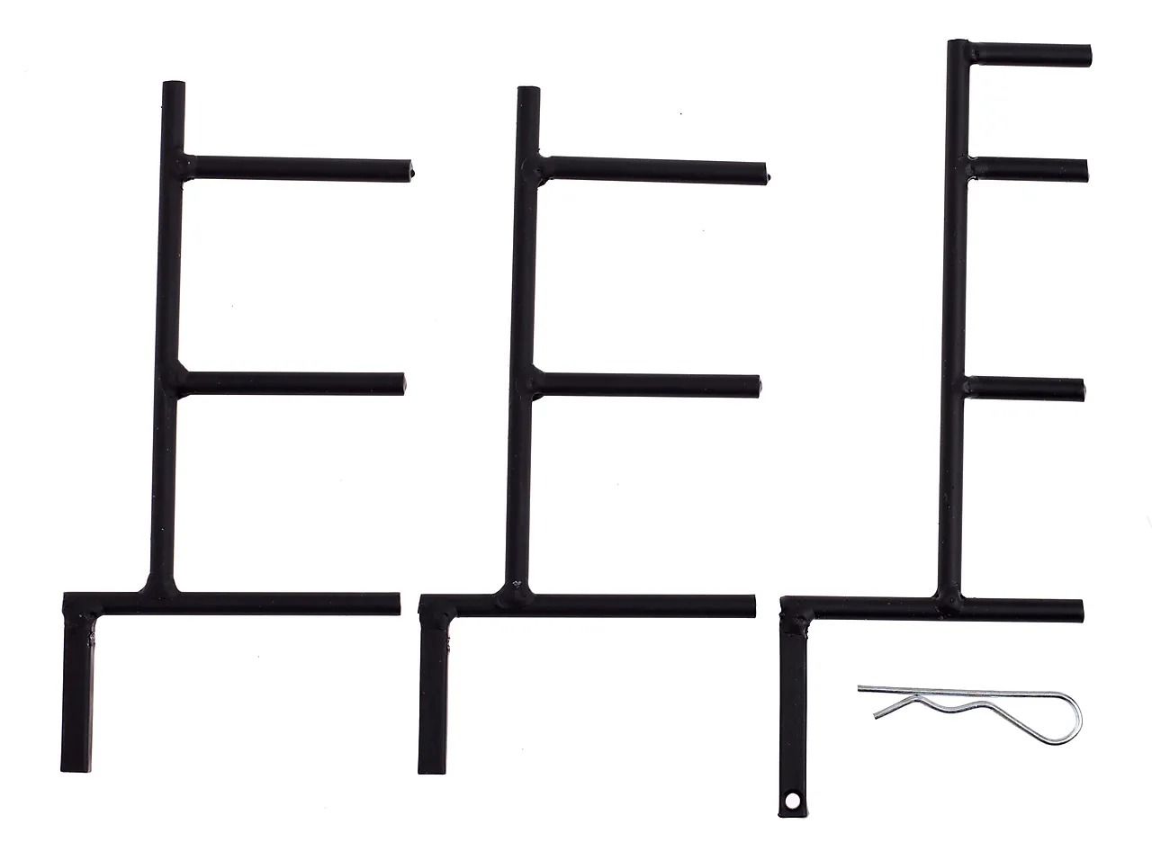 Brakett 3 stk til bålpanne