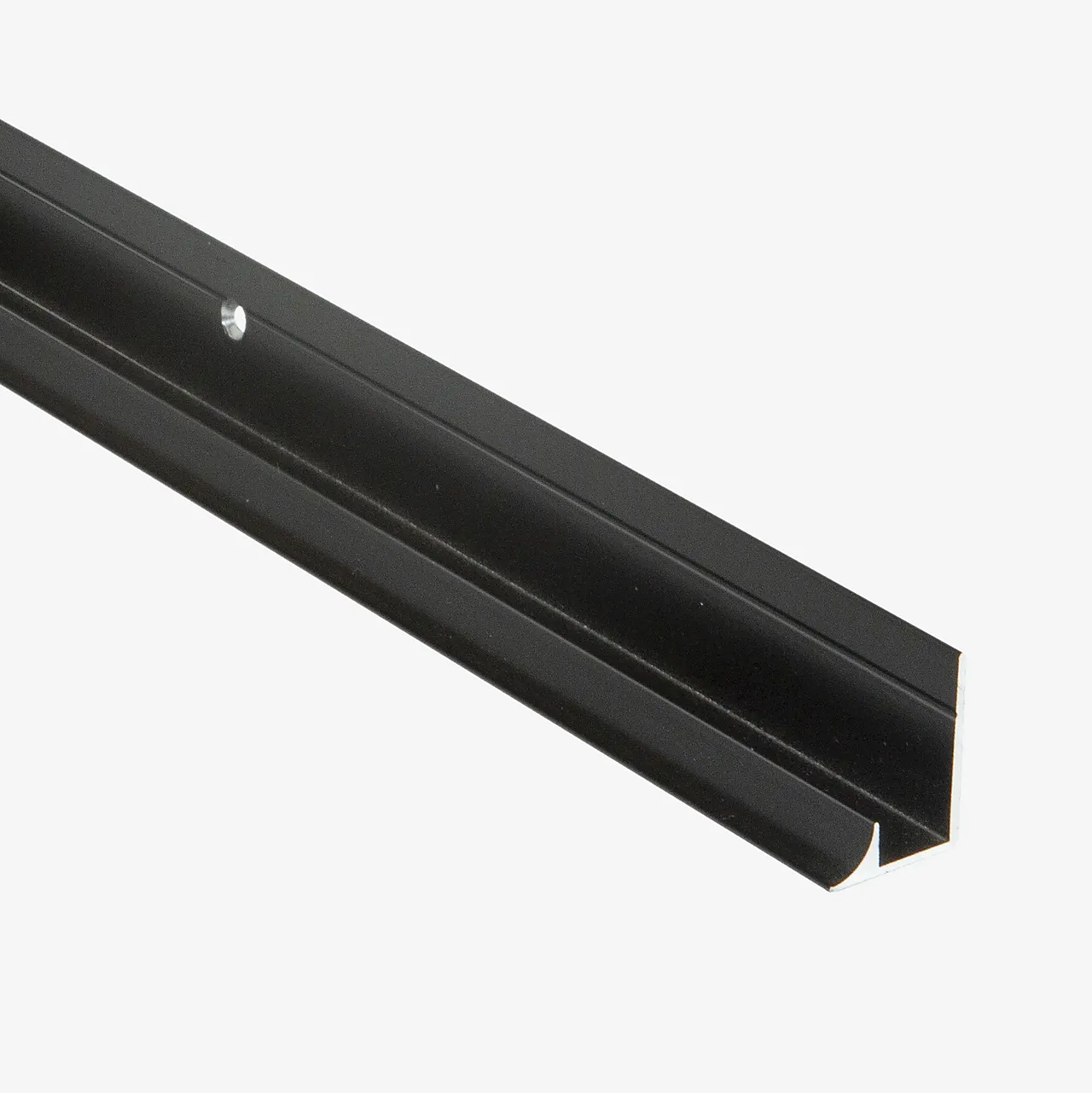 Fibo Kombiprofil sort 2400mm