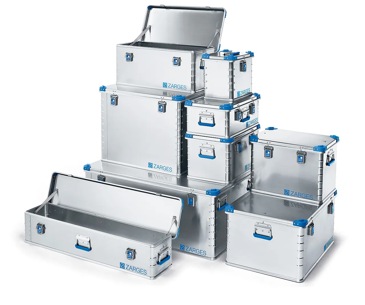 Eurobox aluminium 60x40x25 cm null - null - 2 - Miniatyr