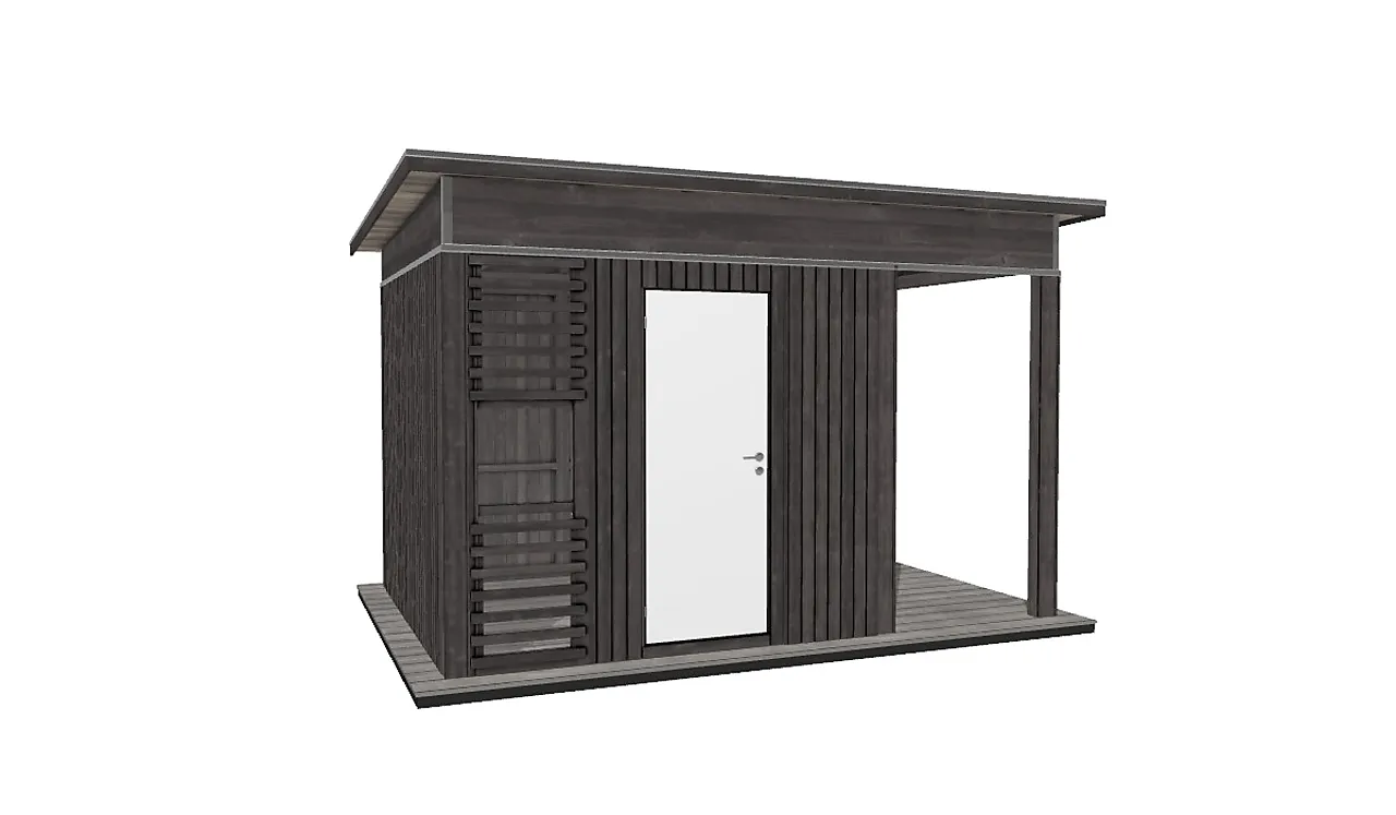 Bod multi grå royal venstrehengslet dør modell 1853 null - null - 2 - Miniatyr