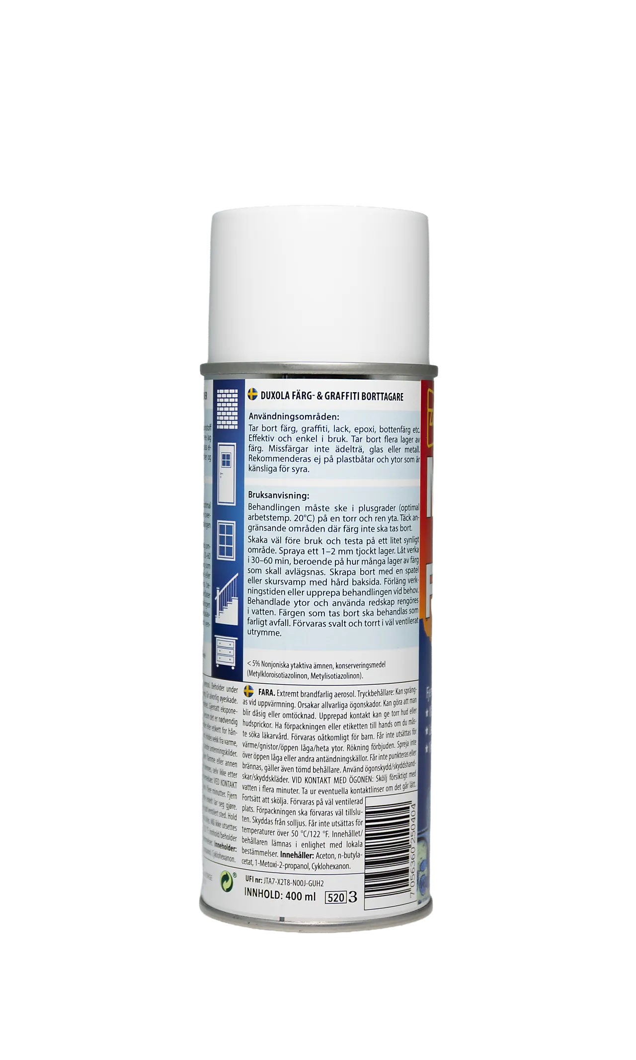 Grafitti og malingsfjerner 400 ml null - null - 2 - Miniatyr