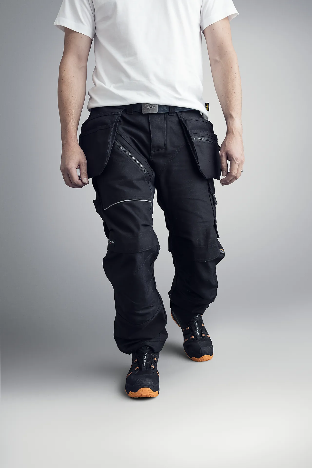 Bukse 6215 sort/sort str 54 Snickers Ruffwork 100% bomull null - null - 3 - Miniatyr