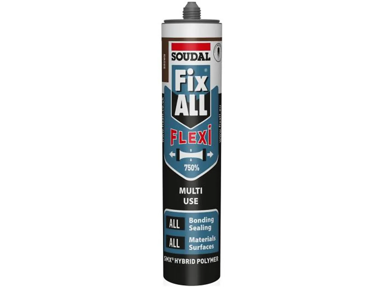 Fugem ms flexi brun soudal fix all flexi 290 ml 290 ml