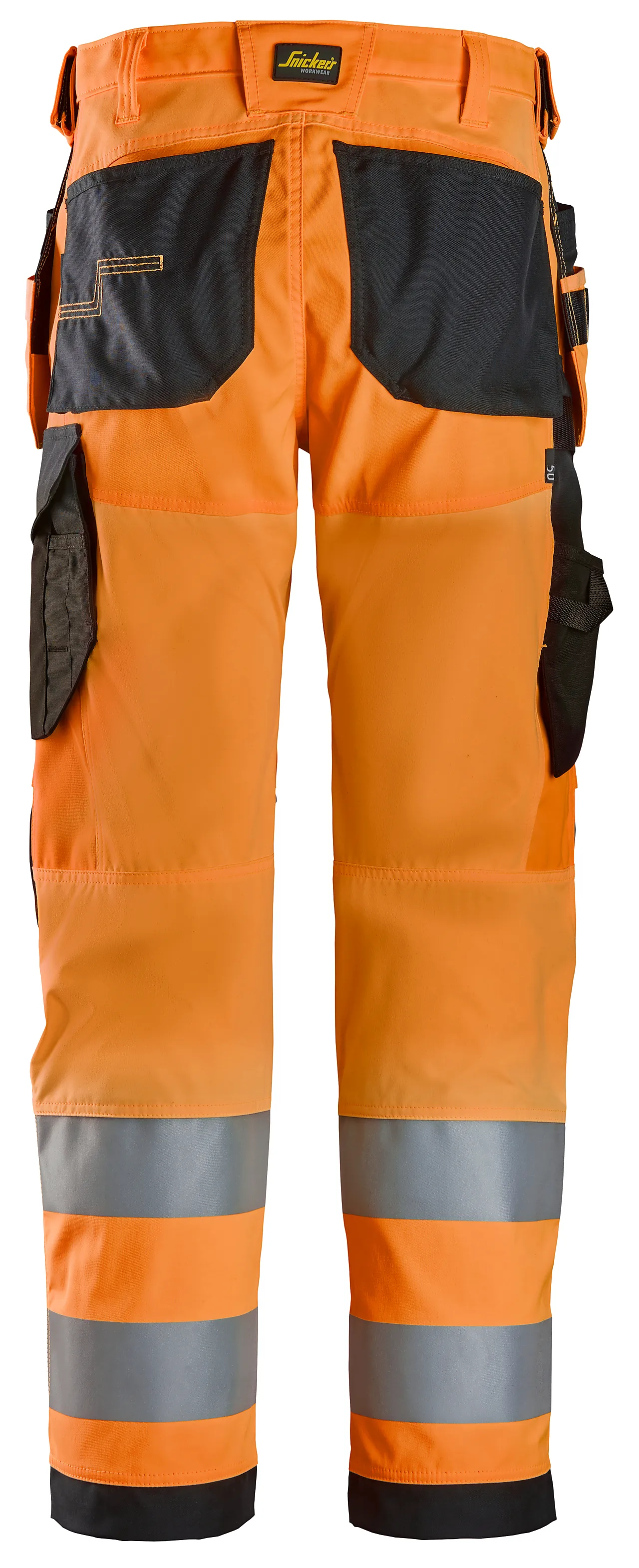 Bukse 6238 ora/sort kl2 hl 54 snickers workwear null - null - 3 - Miniatyr