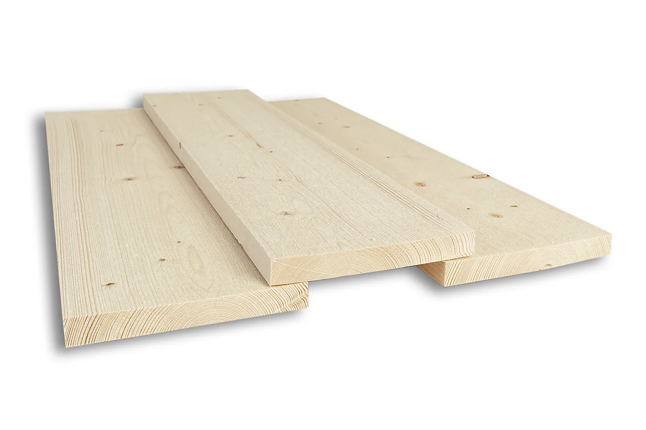 Kledning rektangulær ubehandlet 19x148 mm gran klasse 1 null - null - 2 - Miniatyr