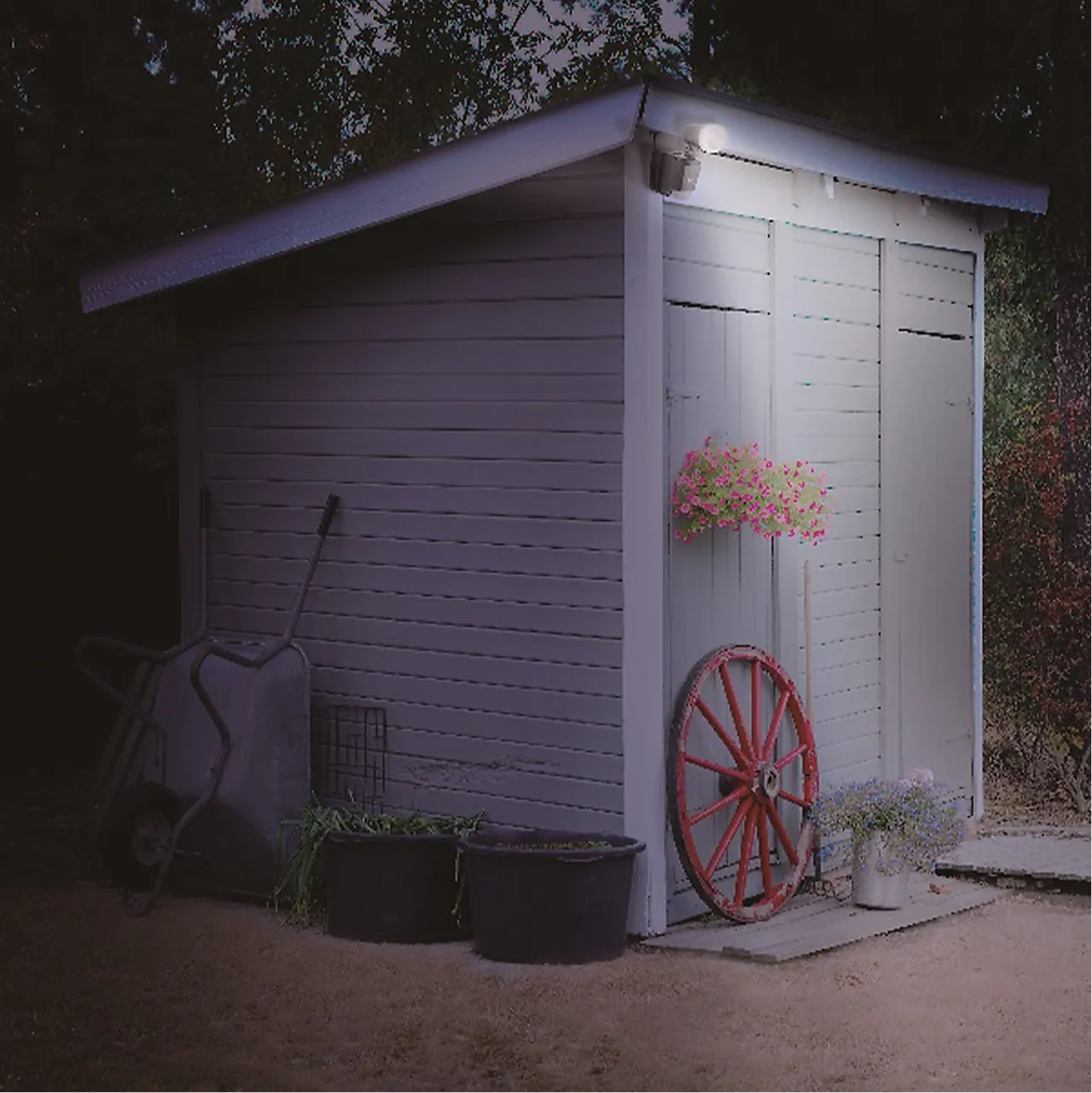 Utendørslampe trådløs med sensor RF1.1+ 180 lm null - null - 3 - Miniatyr