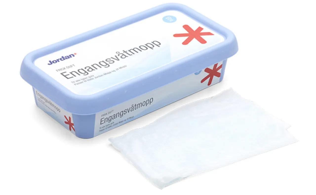 Engangsklut mopp våt