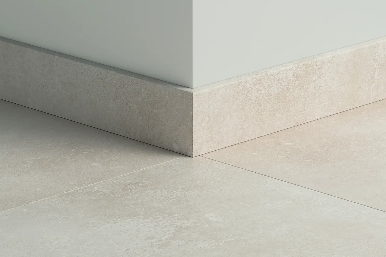 Sokkellist vinyl 2400x12x58mm coral stone