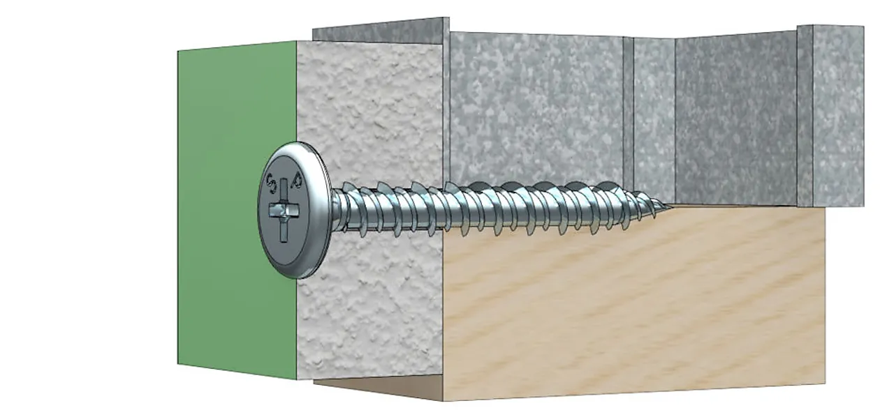 Spit gipsskrue gu bånd kombi 3,9x32 elf null - null - 2 - Miniatyr