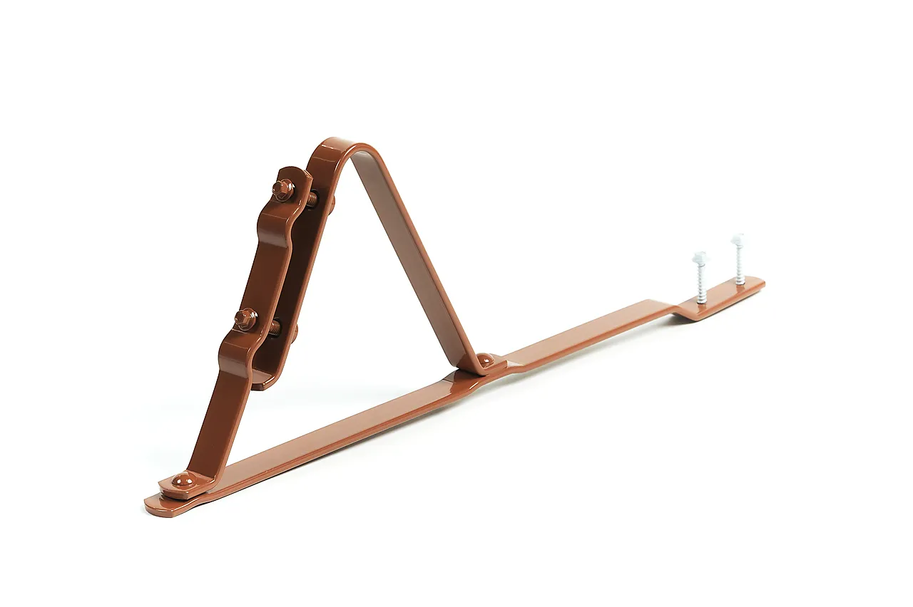 Snøfangerkonsoll takstein teglrød tb snøfangersystem null - null - 3 - Miniatyr