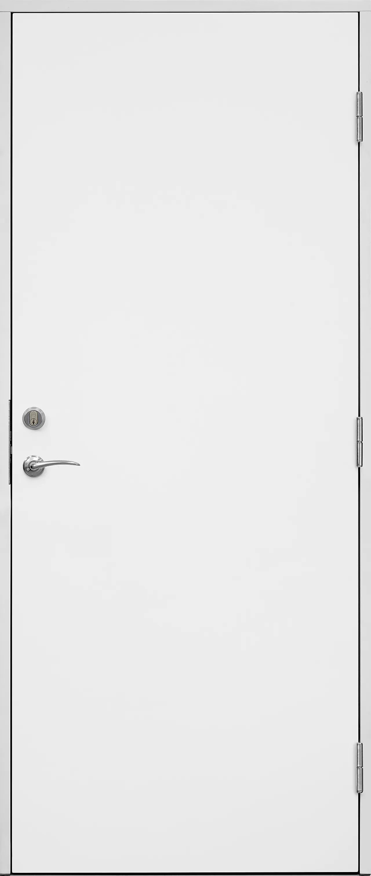 Ytterdør Metro 110x210 cm hvit høyre