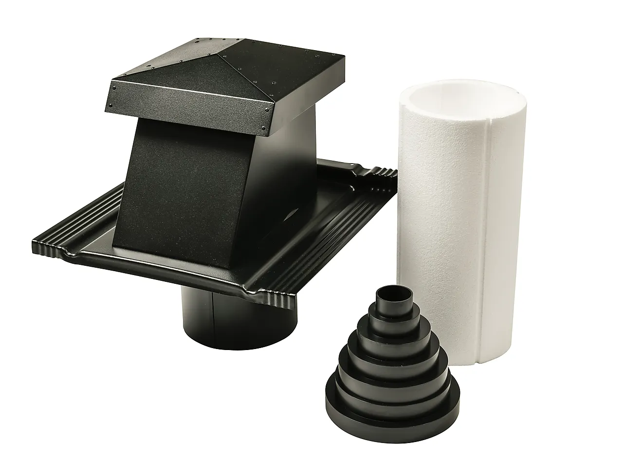 Kombilufter powertekk plano m sort 15-50 grader