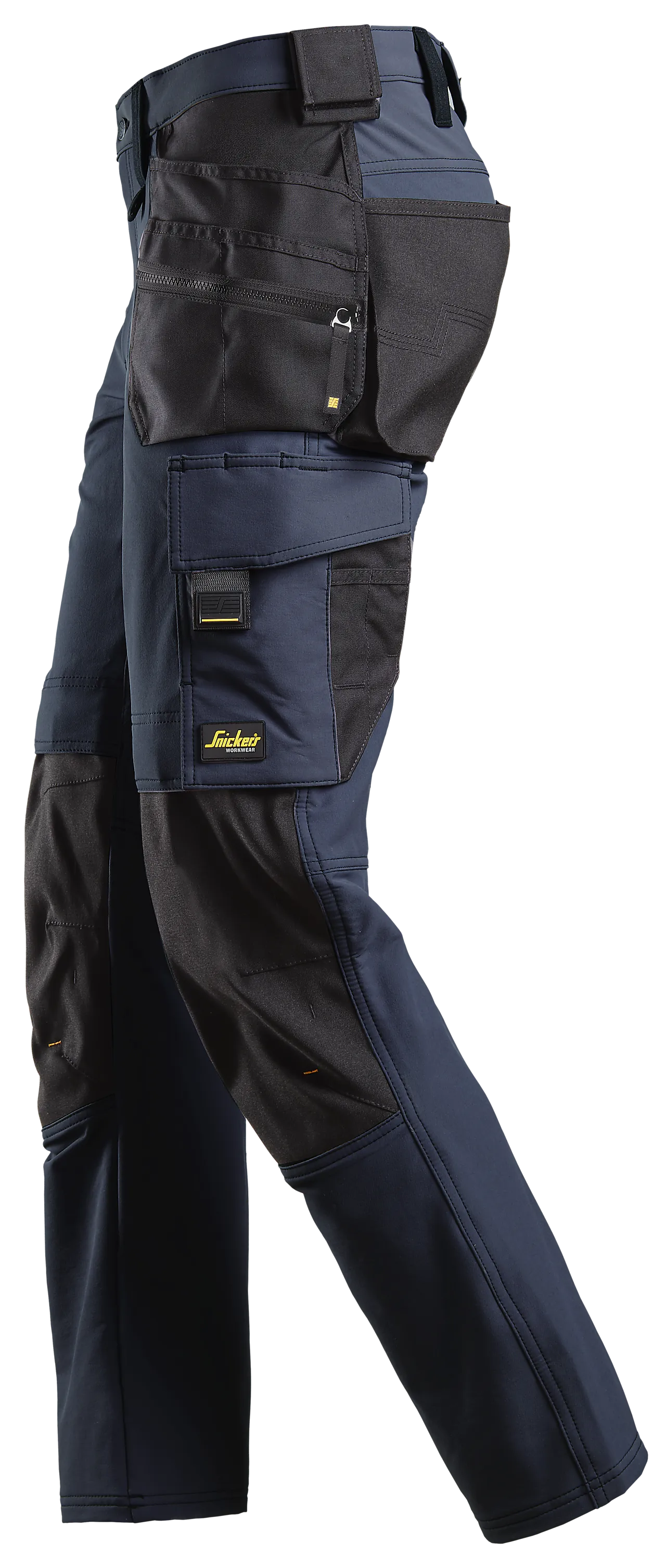 Arbeidsbukse stretch mørk blå/sort str 46 null - null - 2 - Miniatyr