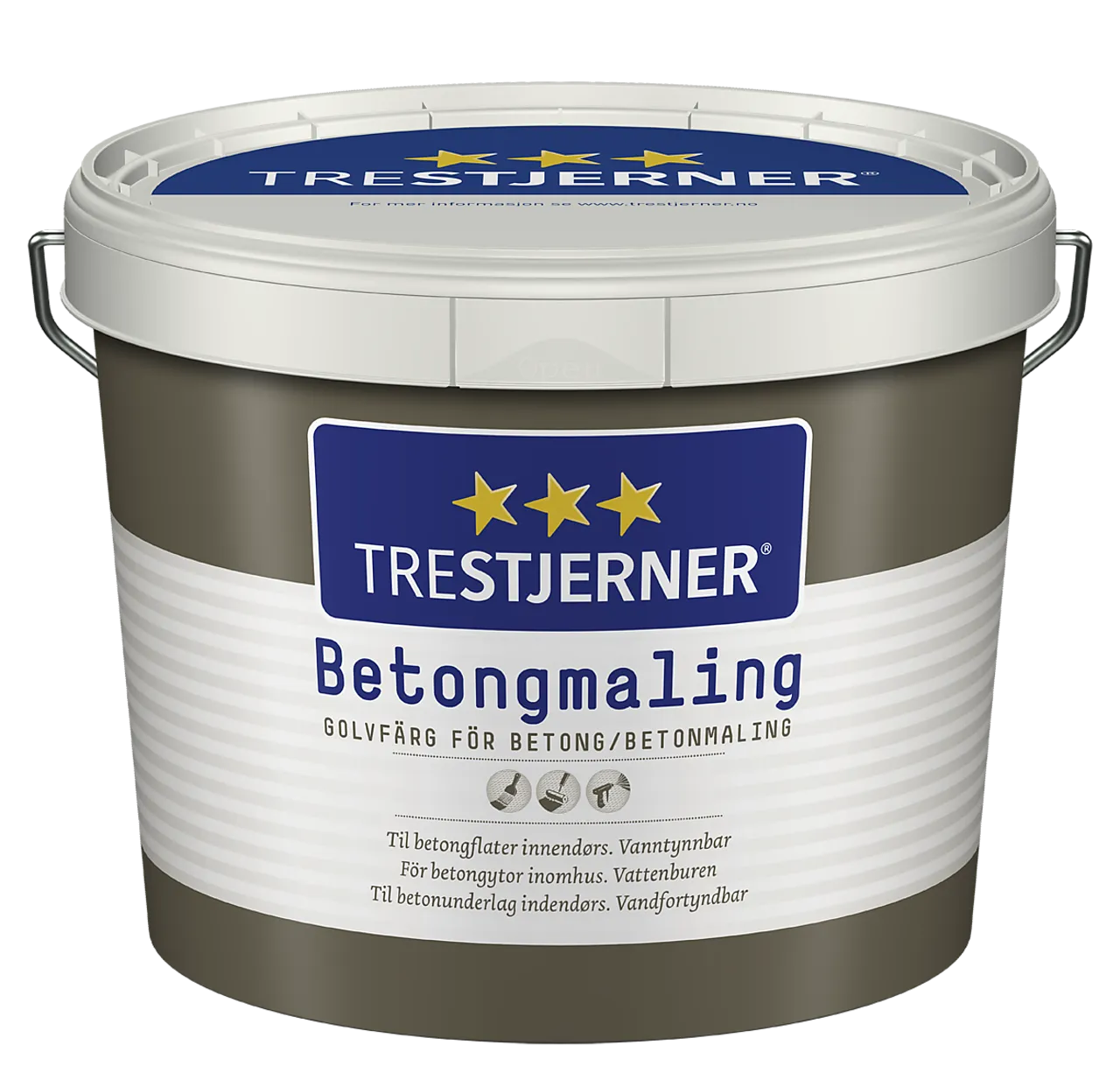 Trestjerner Betongmaling A Bas 2,7 liter