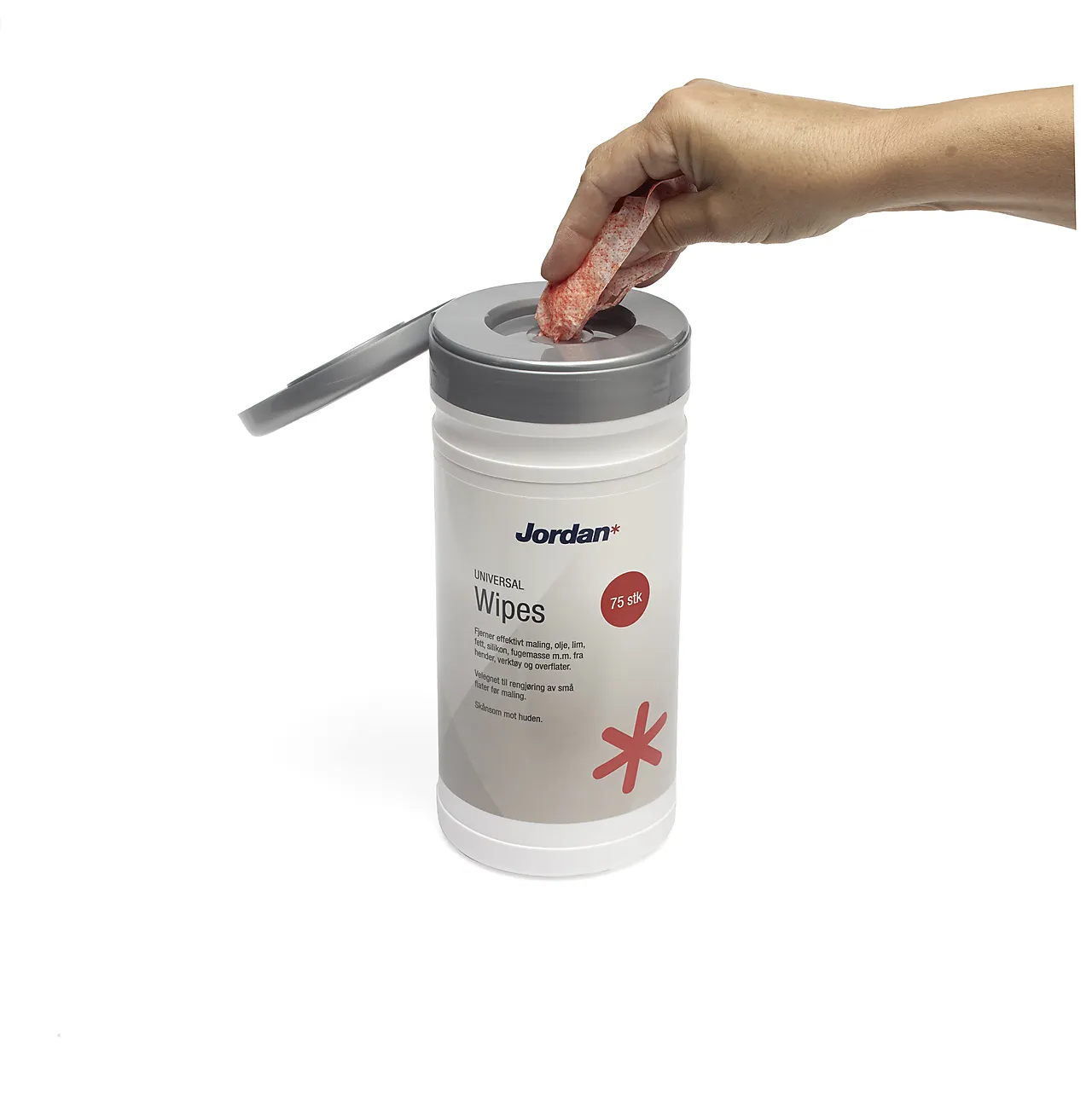 Våtservietter 75 stk universal