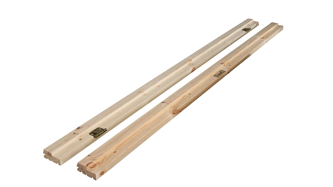 Karm id sidevanger ubh 190cm sidevanger innerdør ubehandlet