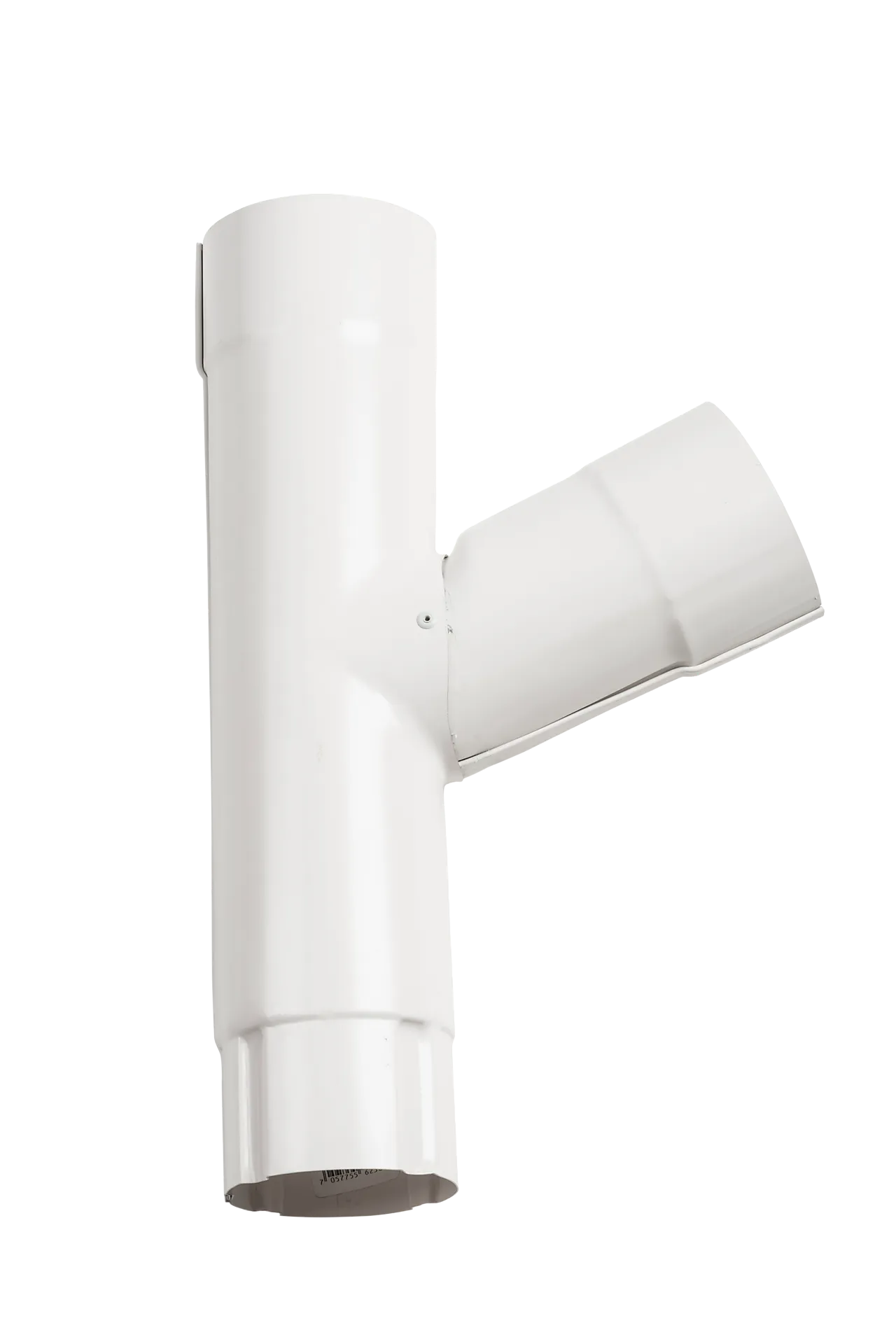 Grenrør hvit 75/75 mm