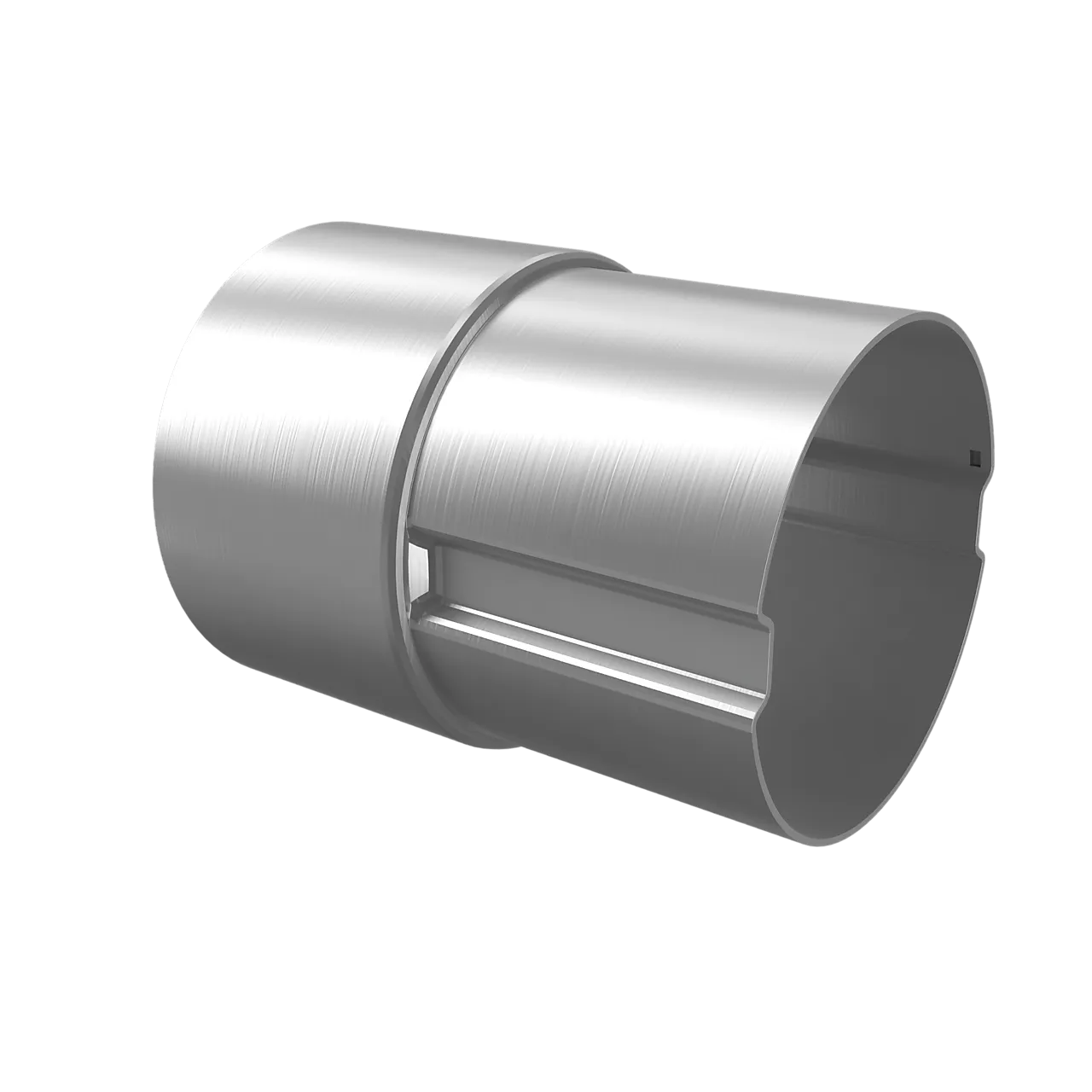 Overgangsmuffe til nedløpsrør 70-75 mm ubehandlet Overgangsmuffe til nedløpsrør 70-75 mm ubehandlet