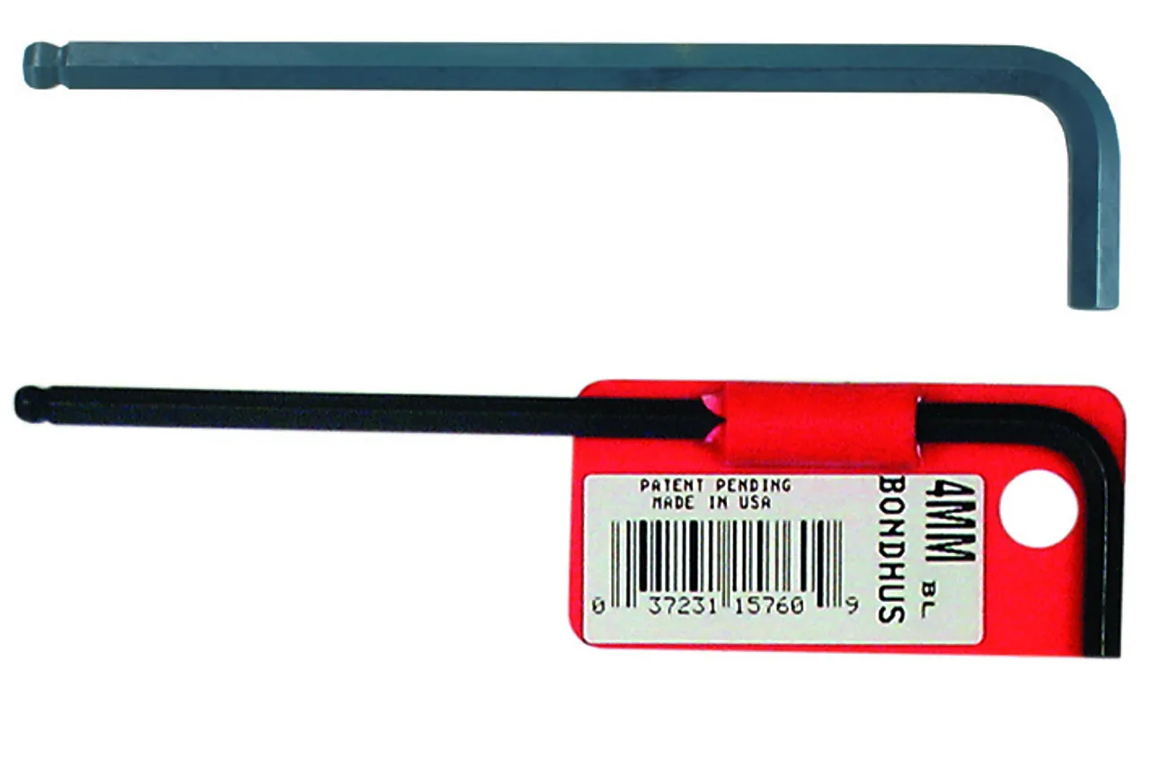 Sekskantnøkkel /kule bondhus enkeltnøkkel /oppheng bl 12.0 mm 12.0 mm