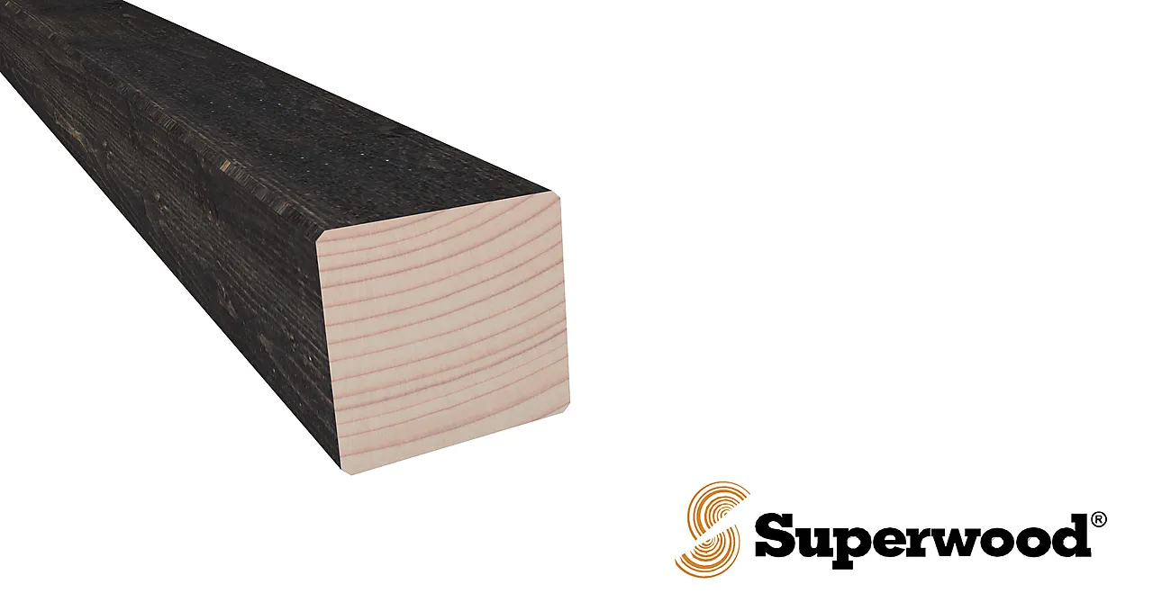 Gjennomimpregnert gran 45x45 mm Superwood