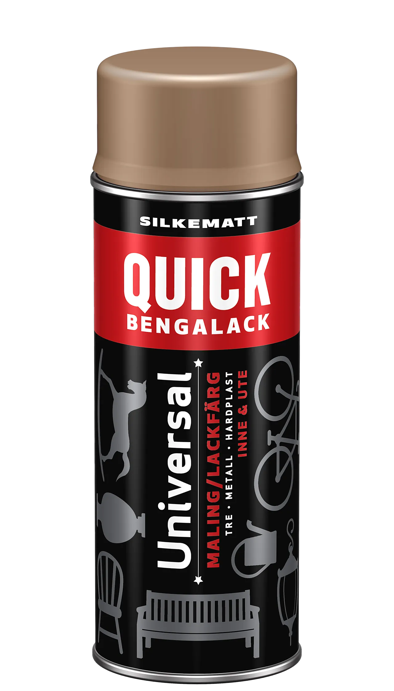 Bengalack spray frappe silkematt 400 ml