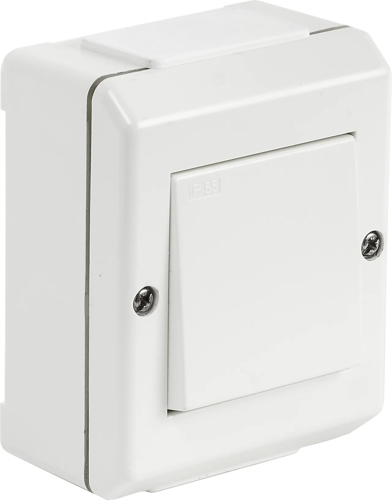 Bryter vanntett påvegg hvit