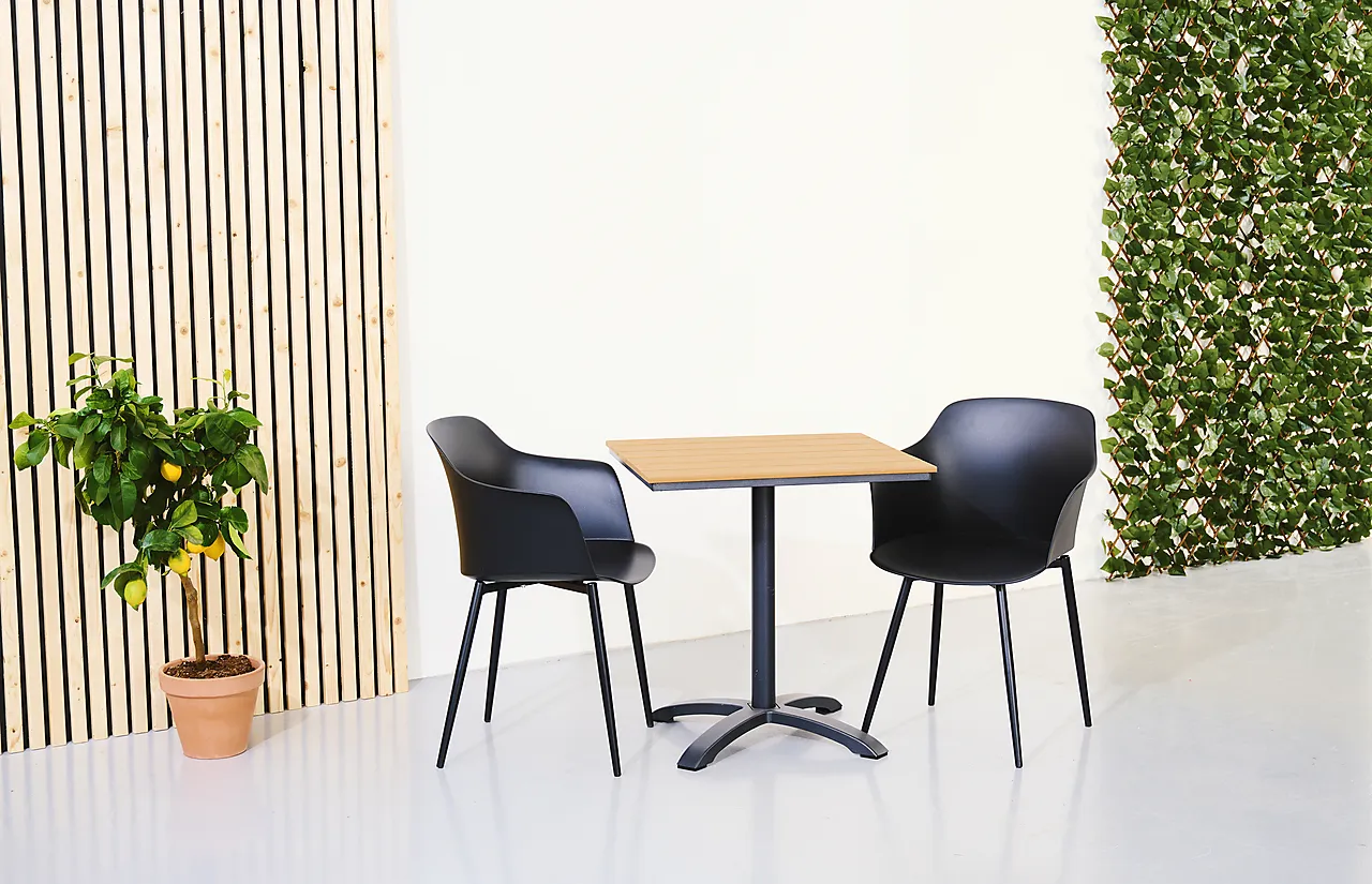 Kafebord tre 70x70 cm null - null - 3 - Miniatyr