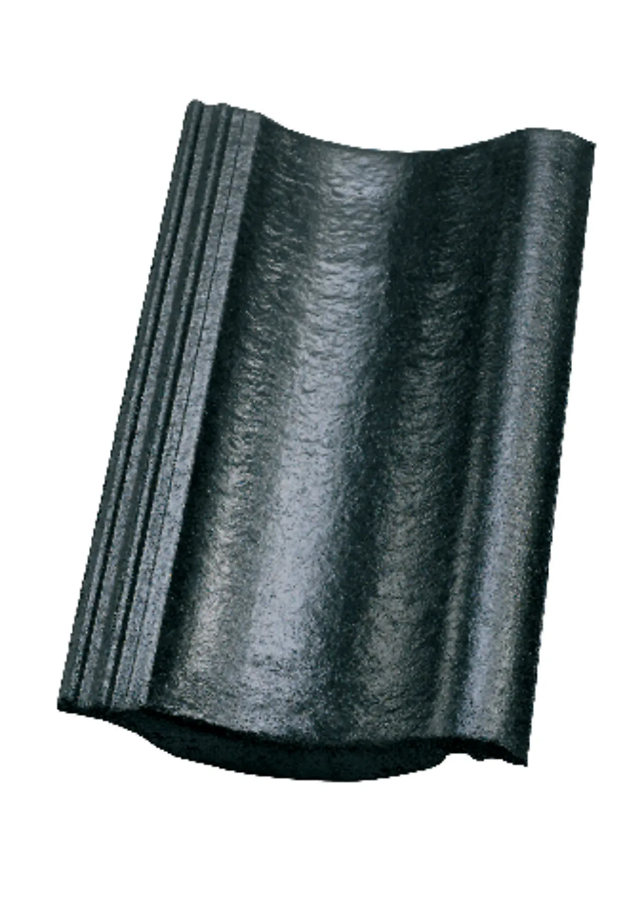 Takstein enkel edel sort null - Normalstein - 2 - Miniatyr