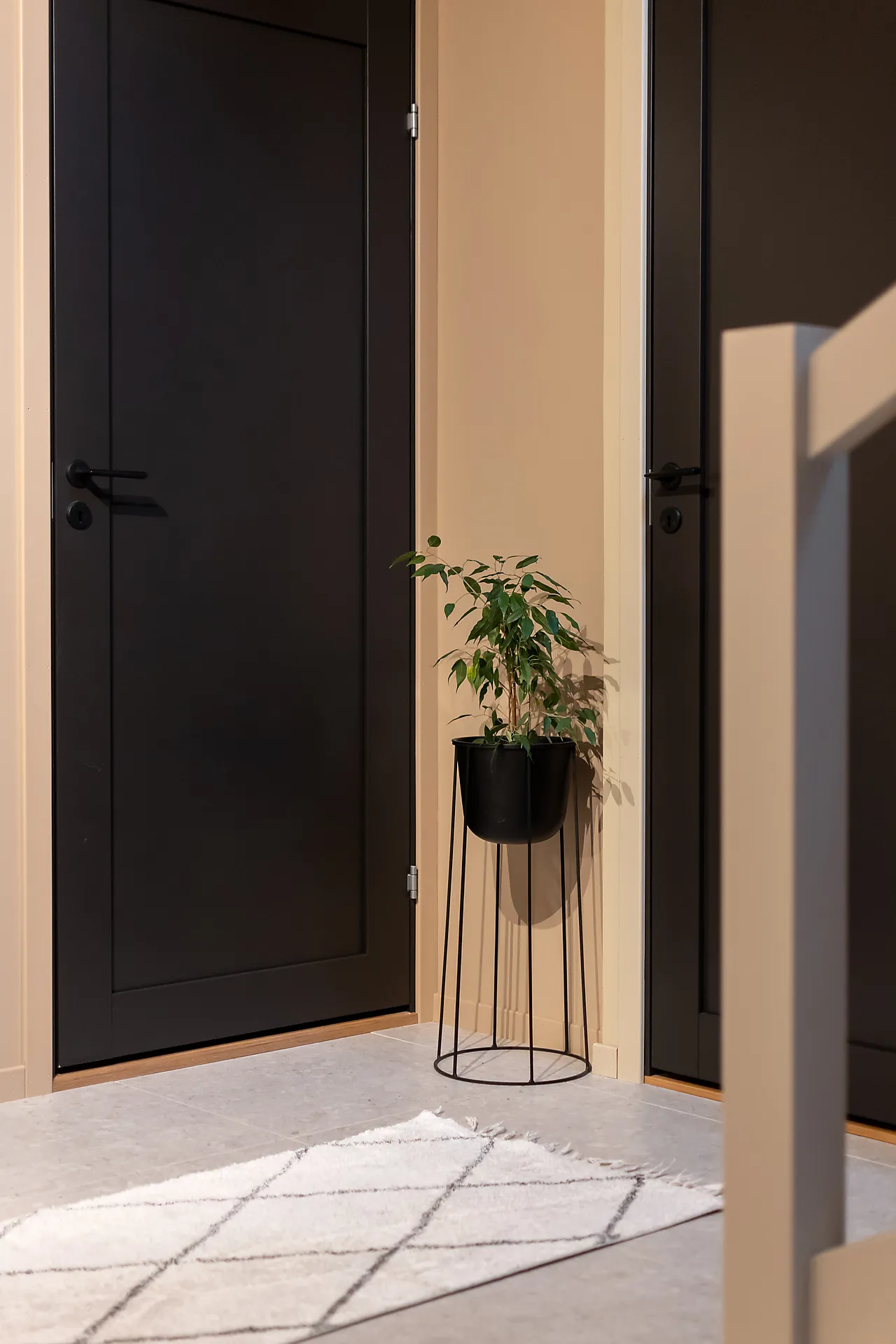 Innerdør Prima dempet sort 70x200 cm null - 70x200 - 3 - Miniatyr