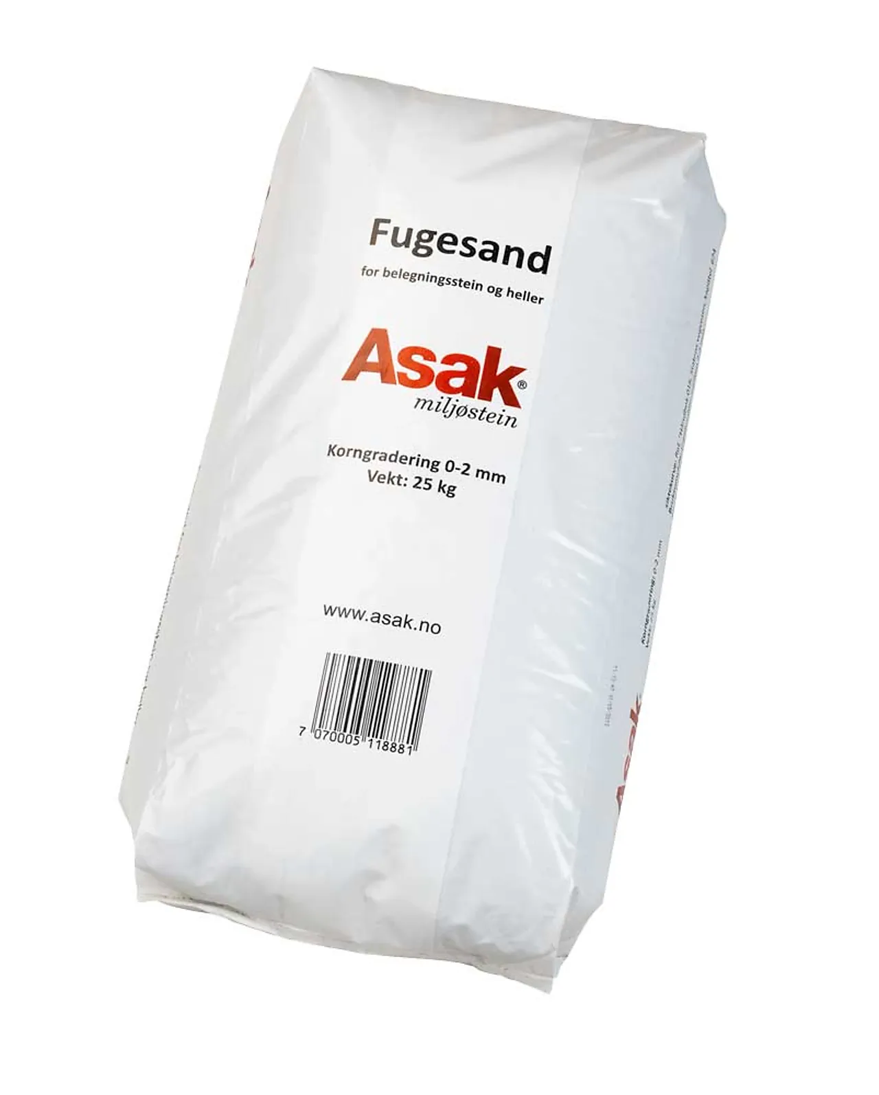 Fugesand sekk 25 kg Fugesand sekk 25 kg