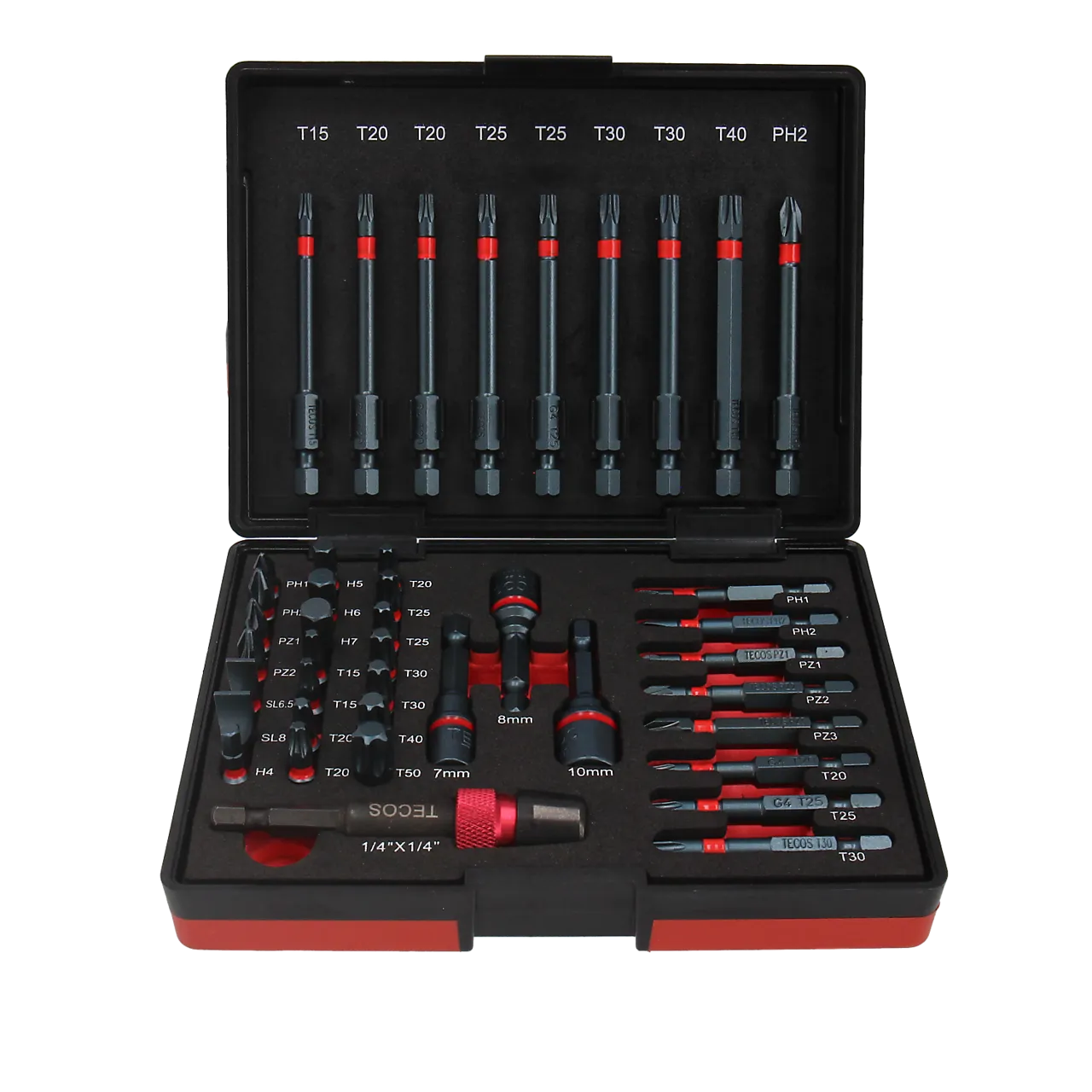 Bitssett Heavy Duty Impact 42 deler