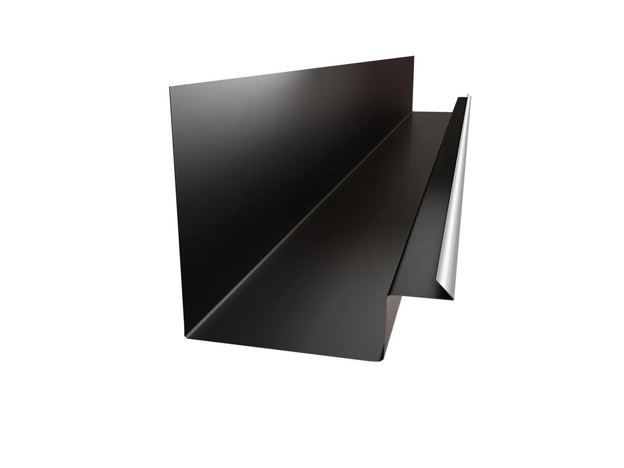 Skottrenne tak/vegg 2m sort isola null - null - 2 - Miniatyr