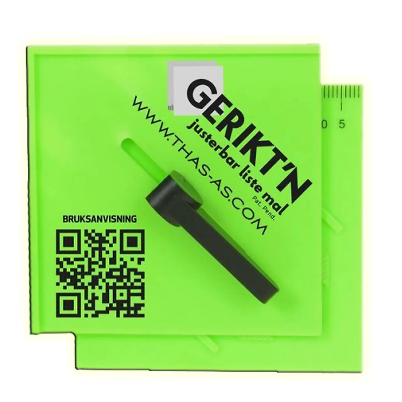 Gerikt'n listemal justerbar 0-25mm null - null - 3 - Miniatyr