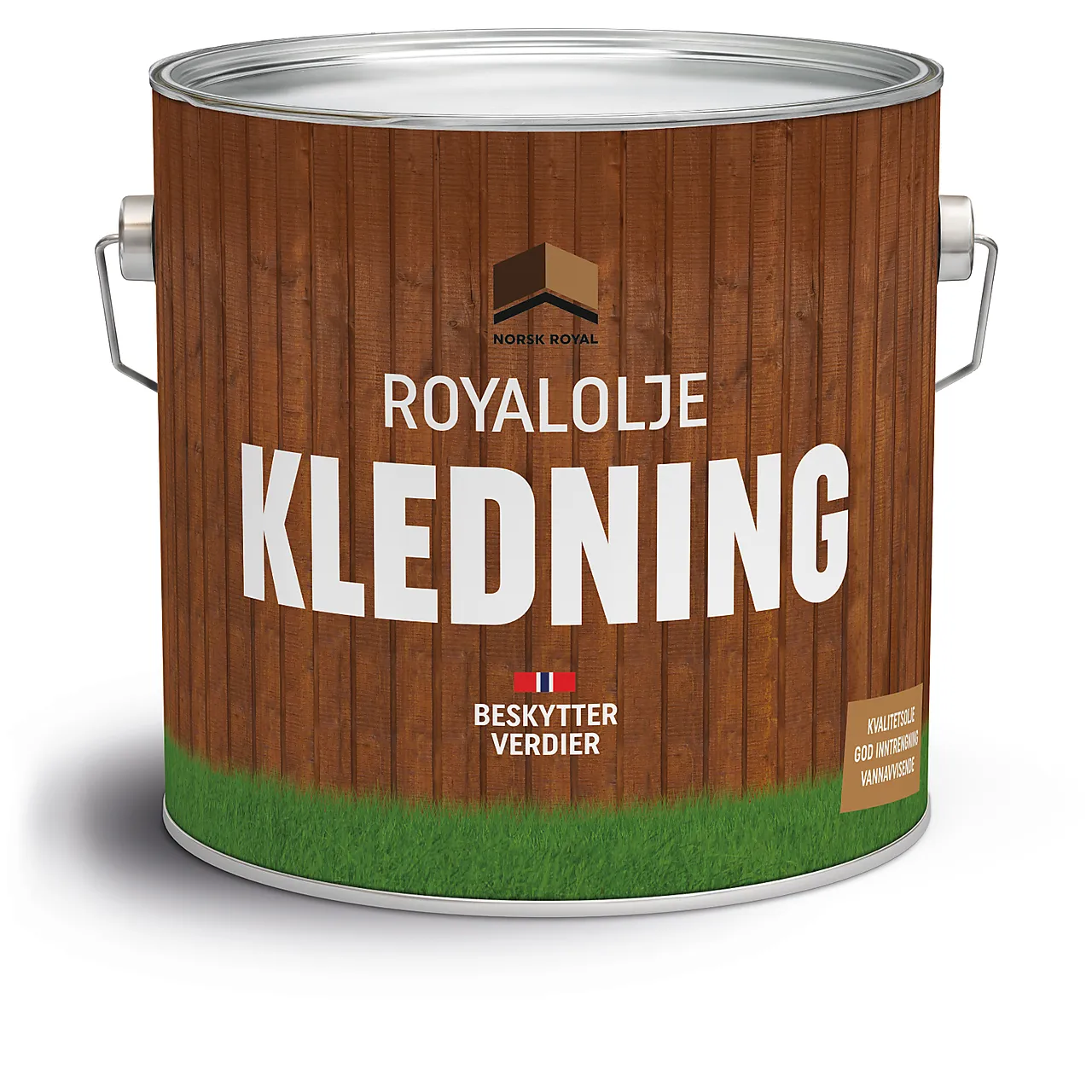 Olje kledning royalolje brun 5 liter Olje kledning royalolje brun 5 liter