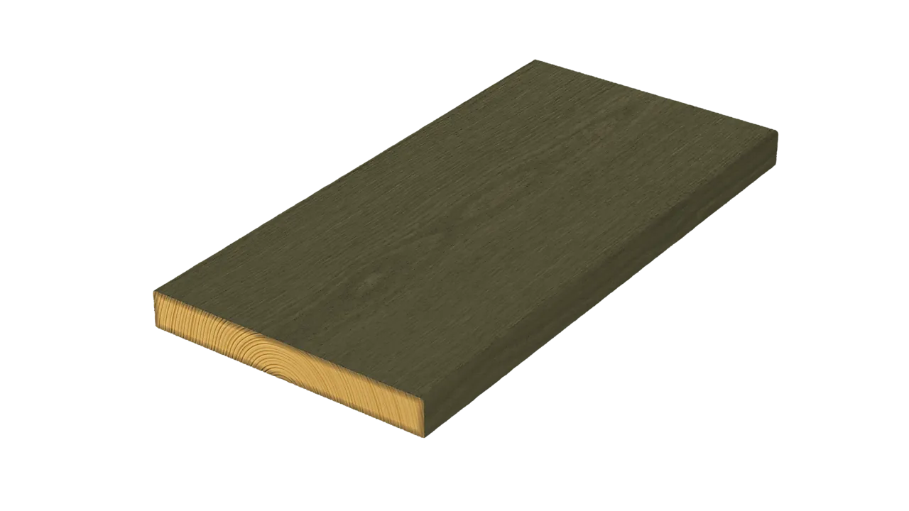 Marnar Bruk Royal furu 22x173 stormgrå rekt kledning 7 meter