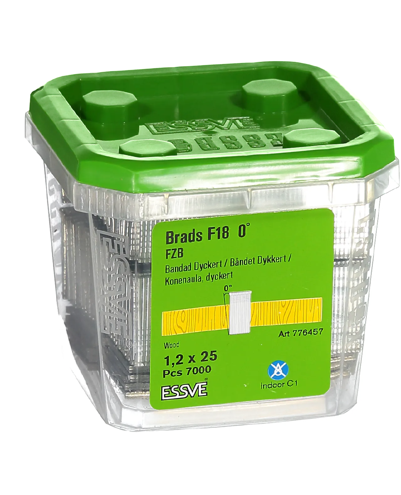 Dykkert spiker 0° F18 1,2 x 25 mm 7000 stk null - null - 2 - Miniatyr