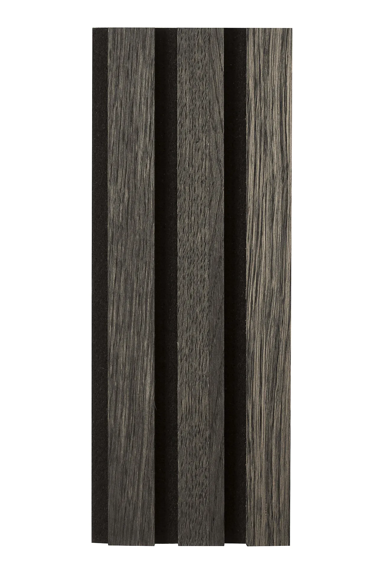 Panel lamell eik SPS sort 20x120x3000 mm Panel lamell eik SPS sort 20x120x3000 mm