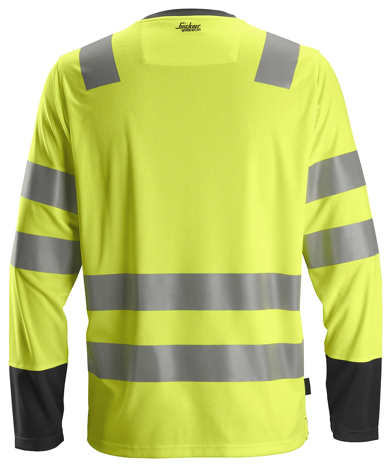 Arbeidstrøye high-vis gul/sort str XL null - XL - 2 - Miniatyr