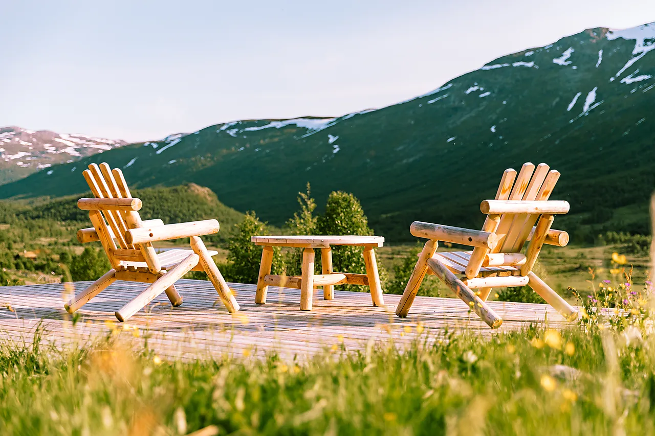 Hagebord Log null - null - 2 - Miniatyr