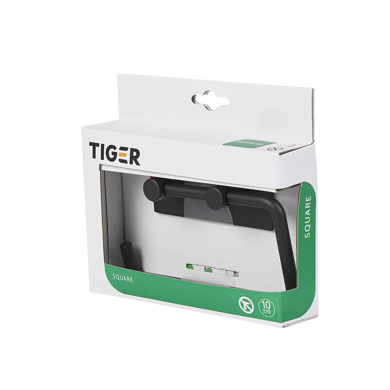 Toalettpapirholder Square matt svart null - null - 2 - Miniatyr