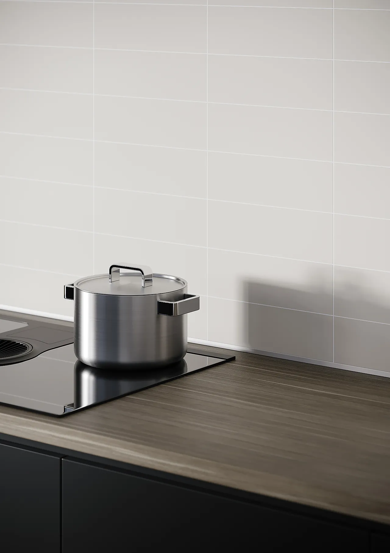 Baderomsplate Fibo Denver White 3091M3010 null - null - 3 - Miniatyr