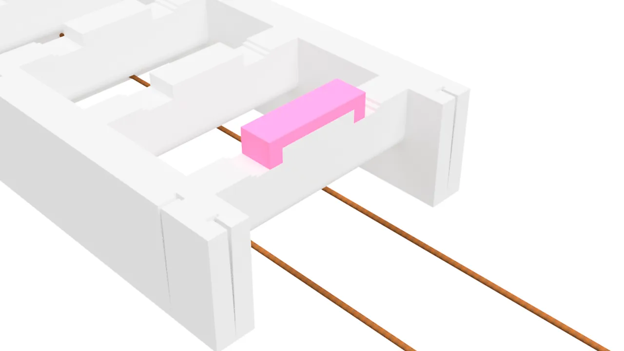 Såleblokk 400 tilpasningskloss hd 60x198x45mm